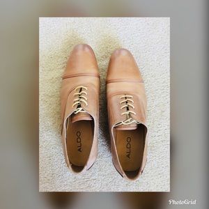 Aldo Mens Brown Sangasy shoes